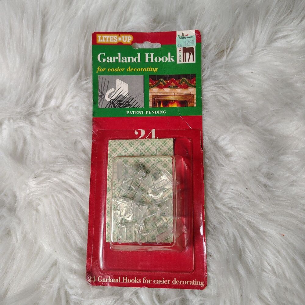 VTG Garland Hooks 24pk NIB